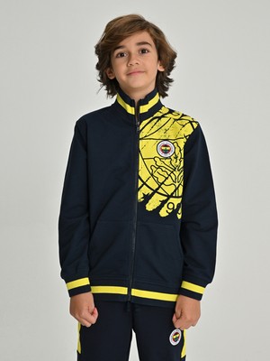 Fenerium Çocuk Trıbun Fırça Logolu Sweat