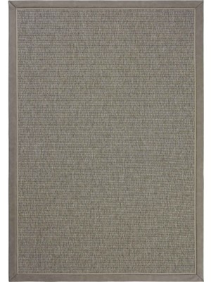 Cool Halı Leon Art 04 Balkon Halısı Hasır Doku Mutfak Halısı Çift Bordürlü Ithal Sisal Halı Yolluk