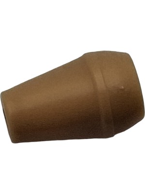 MorPerde Ahşap Jaluzi Perde Sütlü Kahve Plastik Püskül