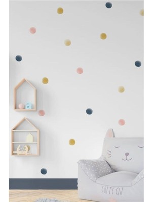 Wallhuman Işıltılı Puantiyeler Duvar Stickerı