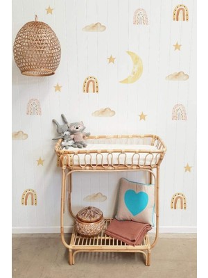 Wallhuman Sihirli Gökyüzü Çocuk Odası Duvar Stickerı