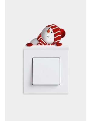 Wallhuman Priz- Kardan Adam Çocuk Odası Priz Stickerı