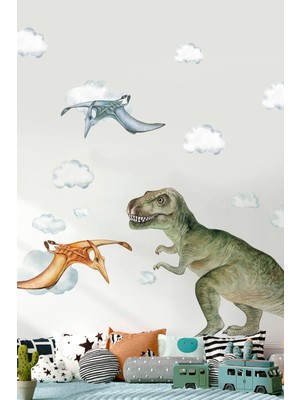 Wallhuman Dinozor Duvar Stickerı