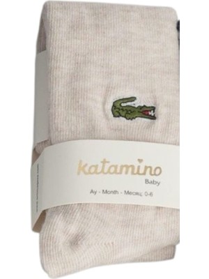 Katamino Erkek Bebek Külotlu Çorap Pamuk Malzeme ile Konforlu ve Şık Tasarım 12-18 Ay