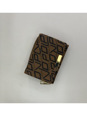 Purpleart Kadın Polo Yazı Baskılı Küçük Boy Cüzdan 7X11CM