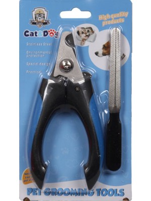 Pazarcan Kedi Köpek Tırnak Makası Törpü Seti