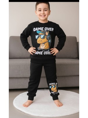 Bubiee Baby Capybara Baskılı Erkek Çocuk Alt Üst Takım