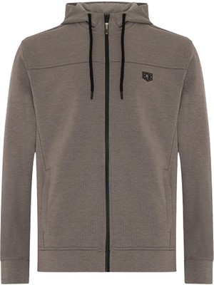 Krtlyvs Beşiktaş Erkek Kapüşonlu Fermuarlı Sweatshırt 7526232T3