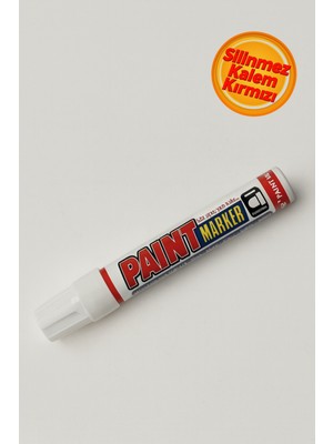 Mercure Marcure Marker Paint Silinmez Yazı Kalemi Kırmızı Renk