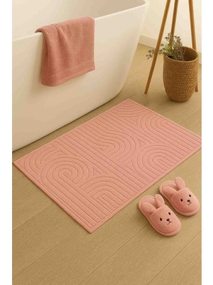 Bohem Desen Kaymaz Banyo, Duş Önü Paspas 40X60CM