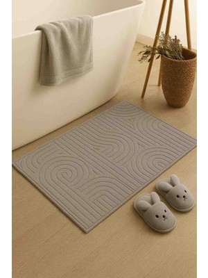 Bohem Desen Kaymaz Banyo, Duş Önü Paspas 40X60CM