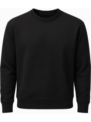 Classics Men Erkek Oversize Uzun Kol Sıfır Yaka SWEATSHIRT-7384