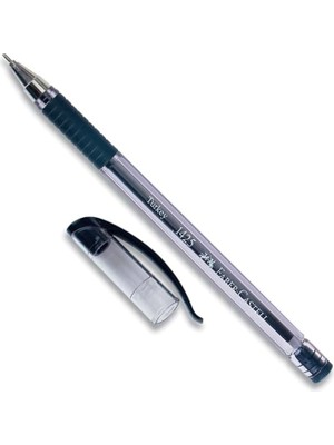 Leaf Shop Iğne Uç Tükenmez Kalem Seti, 10’lu, Siyah, 0.7 Mm, Rahat Yazım, Ergonomik Tutuş