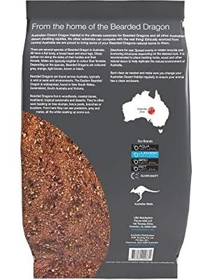 Storemax Jurassicnatural Natural Avustralya Çöl Ejderhası Habitatı 4,5 kg Sakallı Ejderhalar ve Diğer Kertenkeleler Için Yüzey