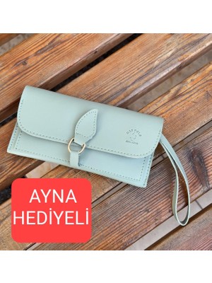 Mst Polo Zarif Şık Tasarımlı Askılı Kadın Cüzdan