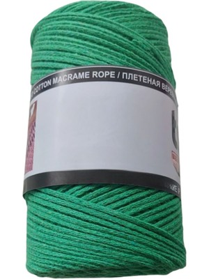 Karahanbey Pamuk Makrome 2 mm Açık Yeşil