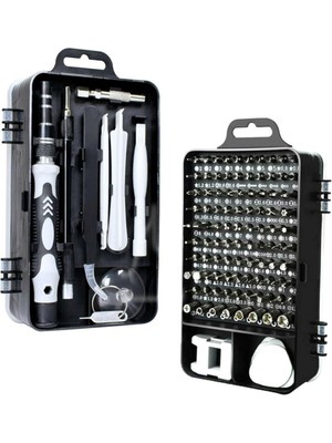 Karahanbey Hassas Tornavida Seti Bilgisayar Pc Telefon Onarım Aracı Seti Manyetik 115 In 1 Tornavida S