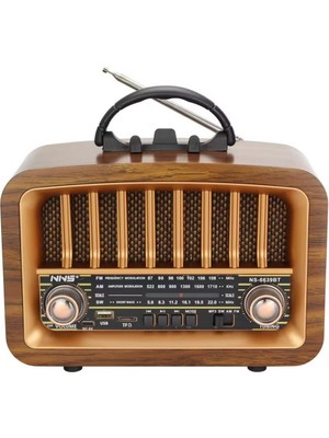 Retro nostaljik radyo usb sd kart bluetooth bağlantı