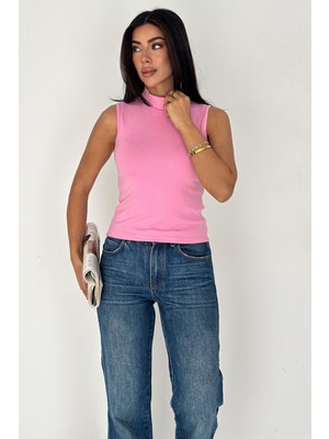 Noa Noa Kadın Kolsuz Boğazlı Basic Body – Sleek Core
