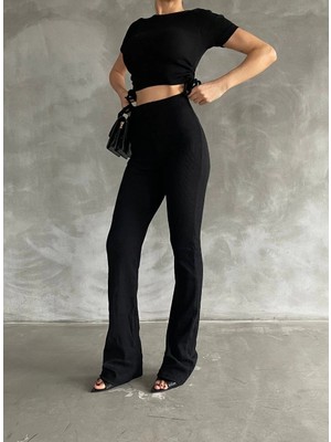 Zengezur Mall Drnds Yanları Tüneli Takım Siyah S3161 (Beden: Standart)