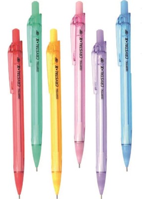 Kitabevimden Gıpta Versatil Kalem 0.7 mm 6 Trans Renk 48 Li Stand