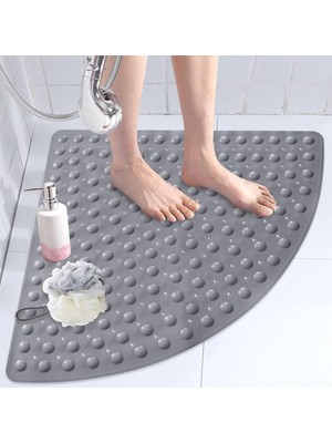 MAİN SHOP Vantuzlu Banyo Paspası & Kaydırmaz Zemin Duşakabin Paspası 54X54 cm M-163