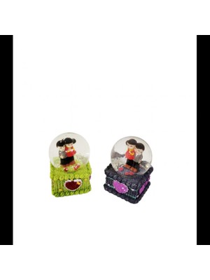 ZS Demir Işıklı Minik Su Küresi Dekoratif Hediyelik