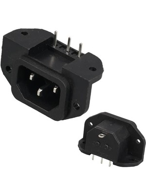 Pazarcan IC-212C C14 Soket Erkek Kulaklı 90'c Pcb