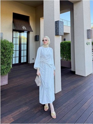 Miraydin Butik Kadın Anvelop Etekli Takım M41403 - Taş