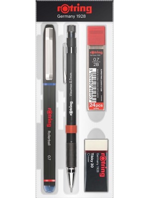 Kitabevimden Rotring Ofis Seti Visumax + Roller Mavi