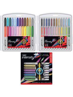 Kitabevimden Bic Intensıty Mrker Metalic Ast Bls 3 Lü 9439054