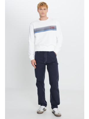 Lee %100 Pamuk Relaxed Fit Rahat Kesim Jean Kot Denim Pantolon