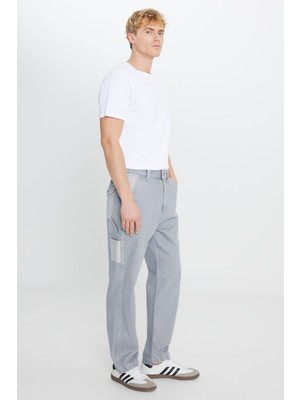 Lee %100 Pamuk Relaxed Straight Fit Cepli Jean Kot Denim Pantolon