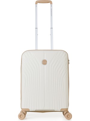 United Colors Of Benetton Benetton 8015 Küçük Boy Polipropilen Kırılmaz Valiz  Tekerlekli Valiz