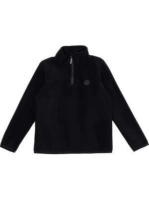 Discovery Expedition Siyah Erkek Çocuk Polar Sweatshirt D5WB-SWT3332