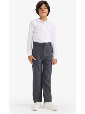 DeFacto Düz Paça Twill Pantolon Erkek Çocuk G5467A825CW