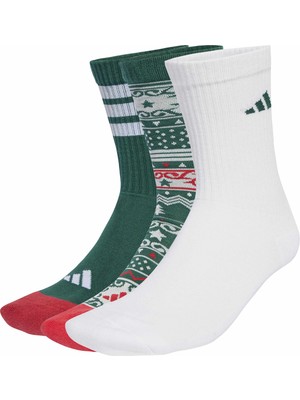 Adidas JX9073 Gfx Crew 3pp Çok Renkli Unisex Çorap
