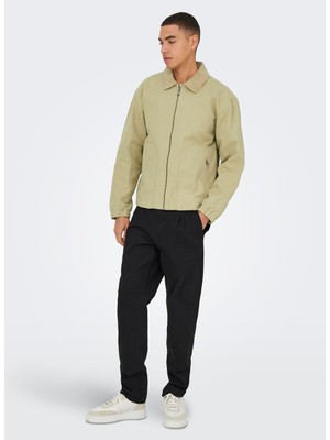Only & Sons Normal Krem Erkek Ceket Onserık Cotton Jacket Otw