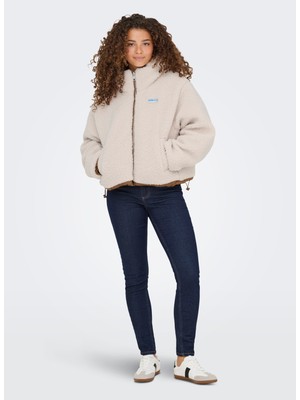 Only Kırık Beyaz Kadın Mont Onlmarıa Lıfe Rev Puffer Jacket cc