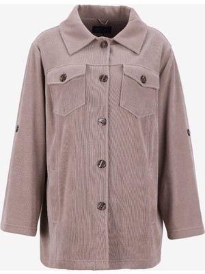 Selen Normal Vizon Kadın Ceket 25KSL1540