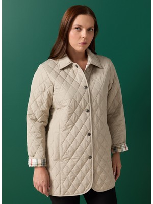 Selen Bej Kadın Mont 25KSL6156