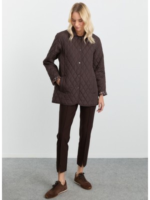 Selen Kahve Kadın Mont 25KSL6151