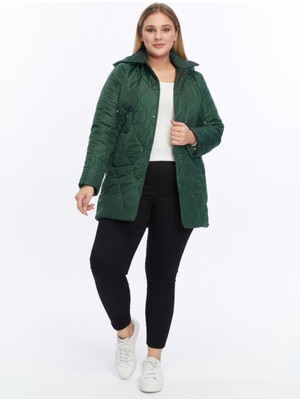 Selen Haki Kadın Mont 25KSL6168