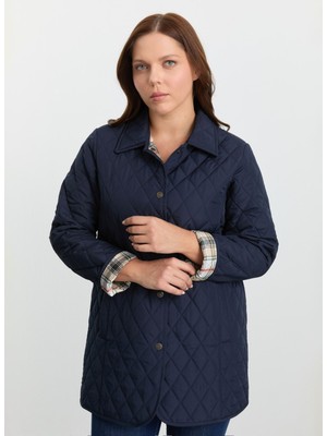 Selen Lacivert Kadın Mont 25KSL6156