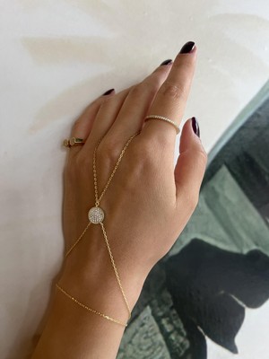 Tep's Jewellery Yuvarlak Taşlı Gümüş Şahmeran