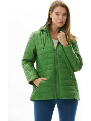 Selen Yeşil Kadın Mont 25KSL6169