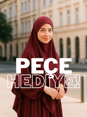 Medine Ipeği Sufle Elbise Peçe Takımı, Hac Umre Kadın Ferace Takım, Tesettür Elbise Takım (3 Parça)