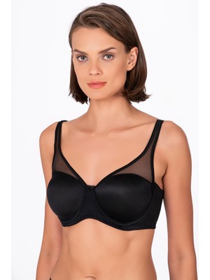 NEWBRA LINGERIE Kadın Toparlayıcı Sütyen | Siyah 704
