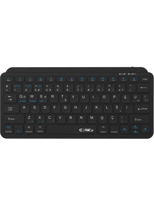 Claw's Orvia Compact Kablosuz 3 Modlu & Sessiz Tuş Takımlı Windows & Macos Uyumlu 6 Aya Kadar Pil Ömürlü Kablosuz Ofis Klavyesi (Çift Bluetooth Profili & 2.4g Wifi Desteği)