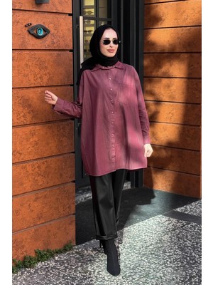 Invee Gömlek 7163 Bordo